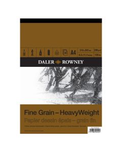 DR Fine Grain HeavyWeight Drawing 200g A4 (30) S, sileä, 30 sivua