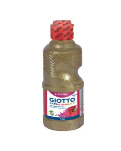 T Giotto Glitter Paint 250ml Gold Kulta