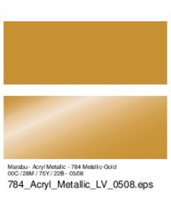 Marabu Posliini-lasitussi 1-2mm 084 Gold, kulta