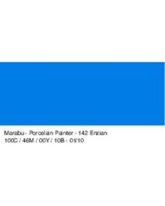 Marabu Posliini-lasitussi 1-2mm 142 Gentian, katkeron sininen