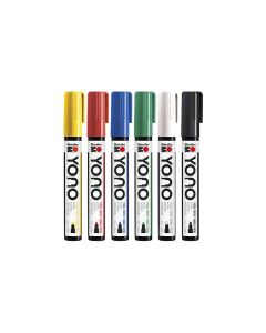 Marabu YONO Marker set 6 x1.5-3 mm