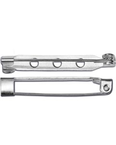 MEYCO Rintakoruneula 30mm 5 kpl hopeanvärinen, nikkelitön