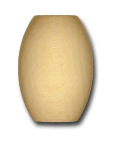 P. MEYCO Makrameehelmet ovaali 22x32mm 4kpl nature