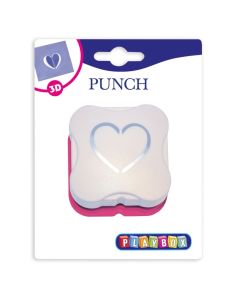 P. PLAYBOX kuviolävistin 3D sydän 3,4cm