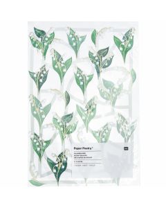 RICO kiiltokuva 17x25cm Lilies of the valley FSC M