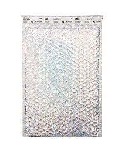 RICO Kuplapussi C4 hologrammi hopea, sisämitta 23x34cm, ulko 25x38cm