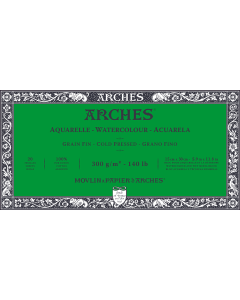 T Canson Arches Aquarelle CP 15x30 cm 300G NAWH Bl