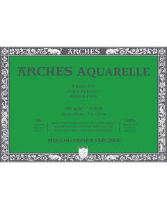 T Canson Arches Aquarelle CP 18x26 cm 300G NAWH Bl