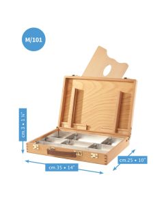 T Mabef M101 sketch box tarvikesalkku 35x25x3