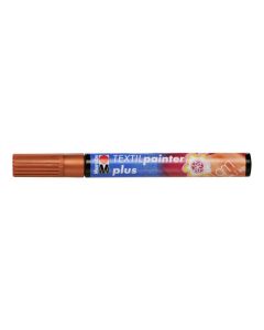 T Marabu Tekstiilitussi PLUS 787 3mm kupari, vaaleille ja tummille kankaille