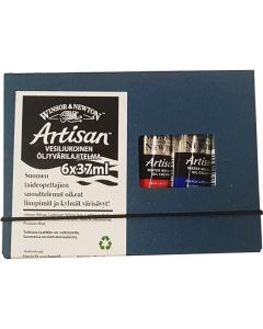 WN Artisan 6x37ml - Suomen Värisävyt!, Vesiliukoinen öljyvärilajitelma FIAR06