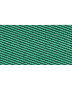 RICO lahjanauha 50 mm x 3 m vinoraidoilla vihreä