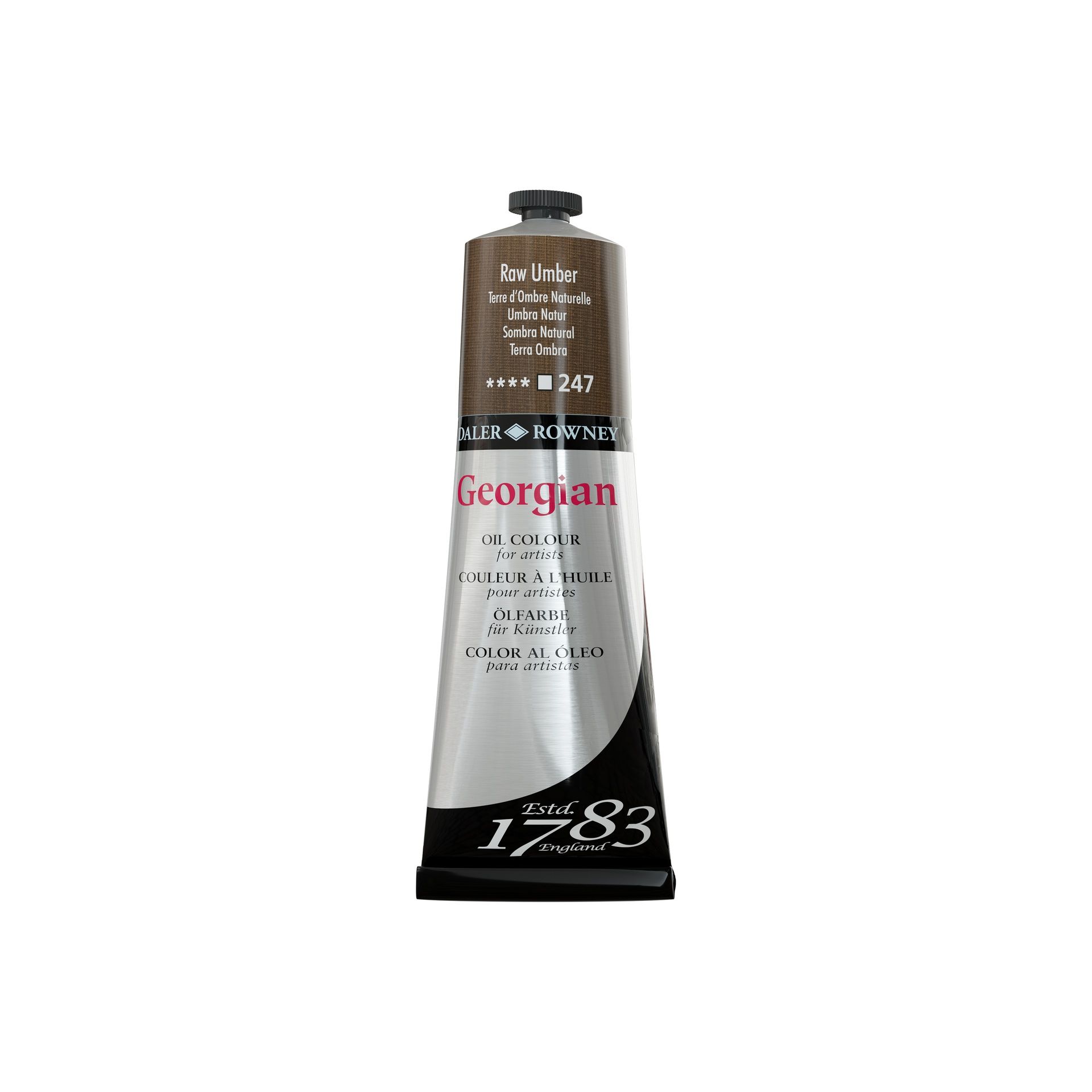 T DR Georgian öljyväri 225ml 247 Raw umber
