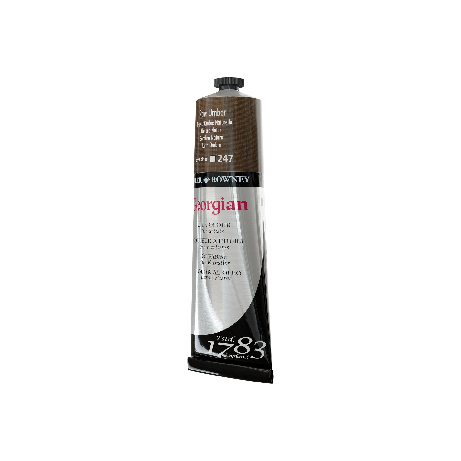 T DR Georgian öljyväri 225ml 247 Raw umber