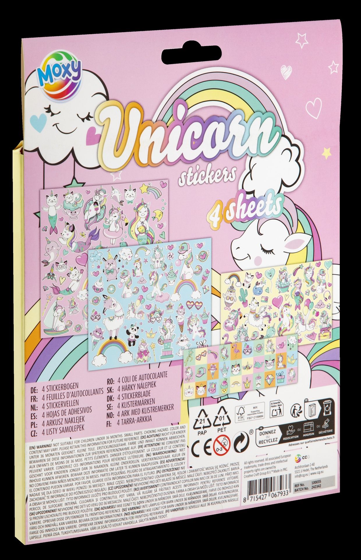 Tarrapakkaus 17x17cm 4 arkkia