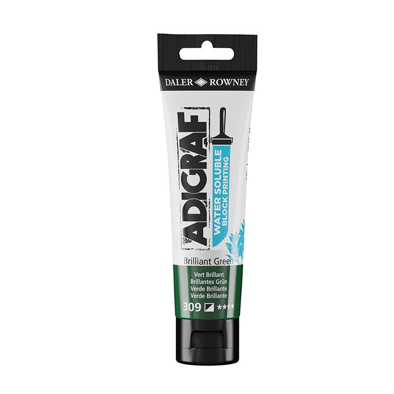 Adigraf Water Soluble Block print 59 ml Brill Gree