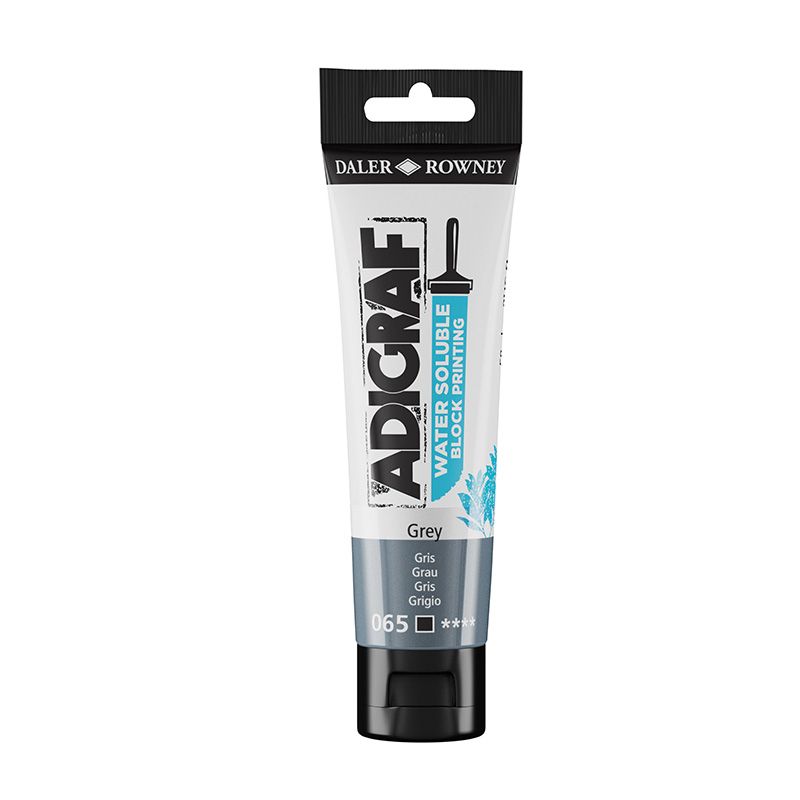Adigraf Water Soluble Block print 59 ml Grey