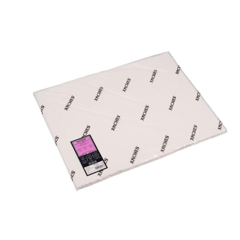 Arches 356g 64.8x101.6cm karkea Natural white, 100% lumppu akvarellipaperi