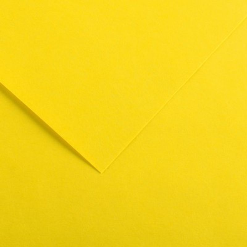 Canson Iris Vivaldi 240g A4 04 Canary yellow 5arki, 5 arkin pakkaus