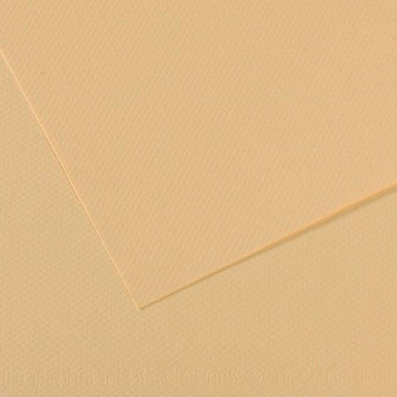 Canson Mi-teintes 160g A4 25kpl 407 Cream // värik, värikartonki