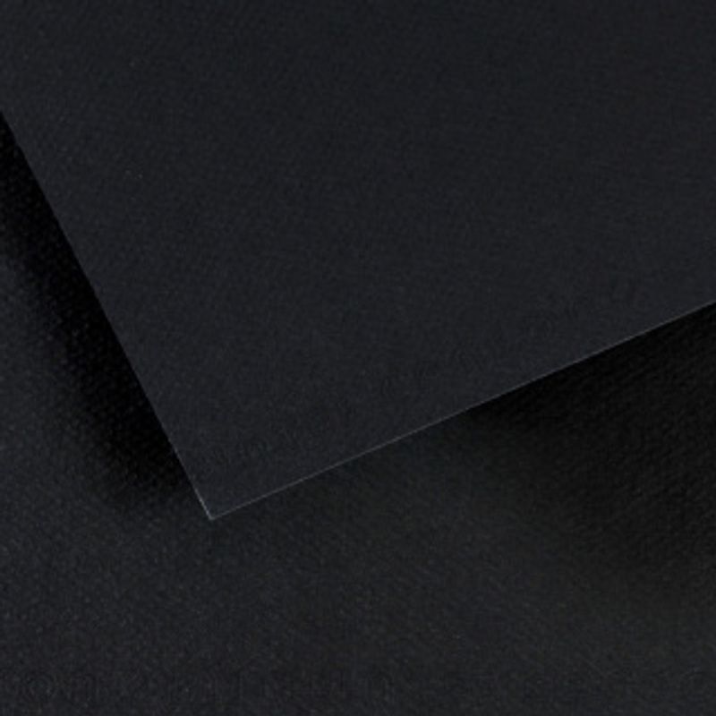 Canson Mi-teintes 160g A4 25kpl 425 Black, värikartonki