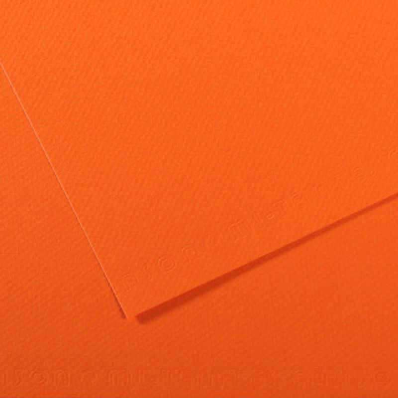 Canson Mi-teintes 160g A4 25kpl 453 Orange, värikartonki TL12012024