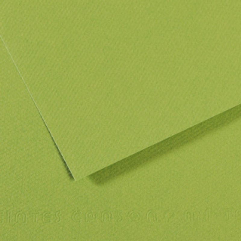 Canson Mi-teintes 160g A4 25kpl 475 Apple green, värikartonki