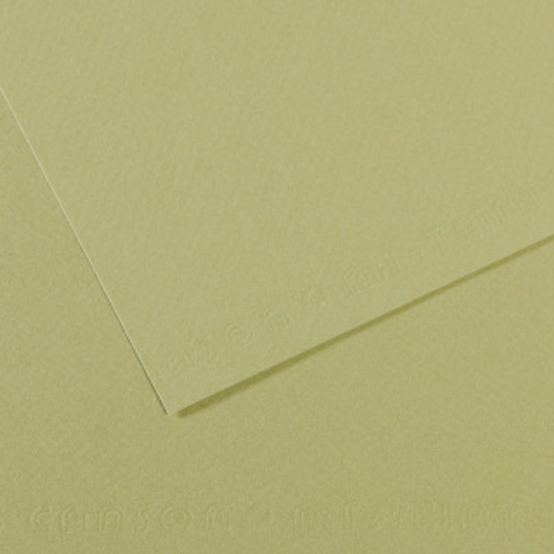 Canson Mi-teintes 160g A4 25kpl 480 Light green x, värikartonki