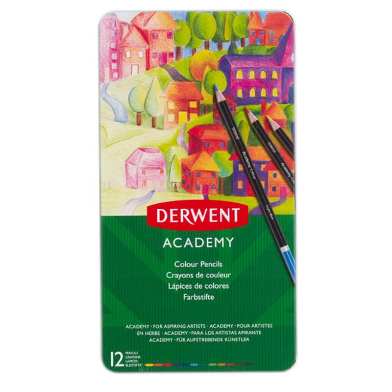 Derwent Academy Colouring 12, värikynälajitelma