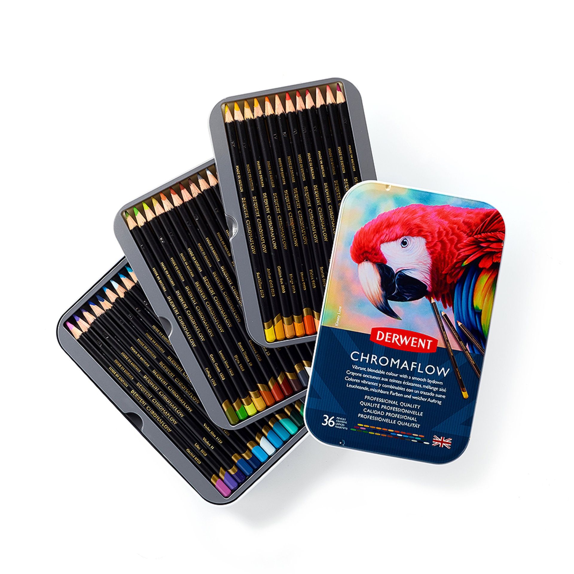 Derwent Chromaflow 36 värikynälajitelma