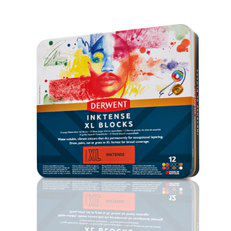 Derwent Inktense XL Blocks Tin (12)