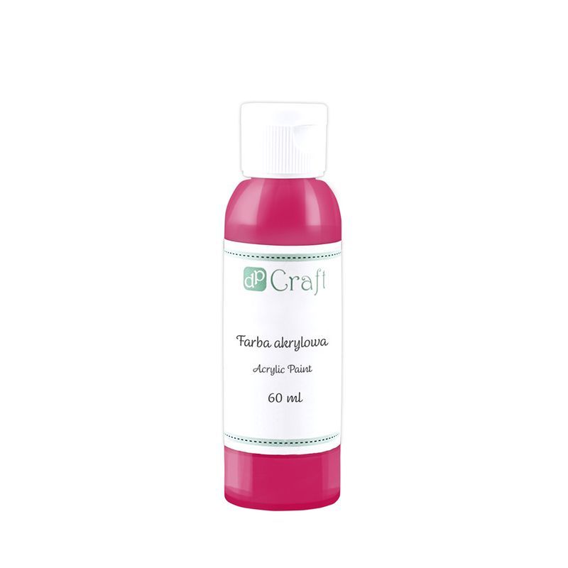DPC Akryyliväri 60ml Tulenpunainen 008, Hot red