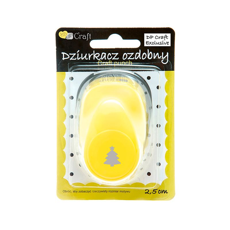 DPC Kuviolävistäjä kuusi 2,5cm, Lävistyskyky max 220g