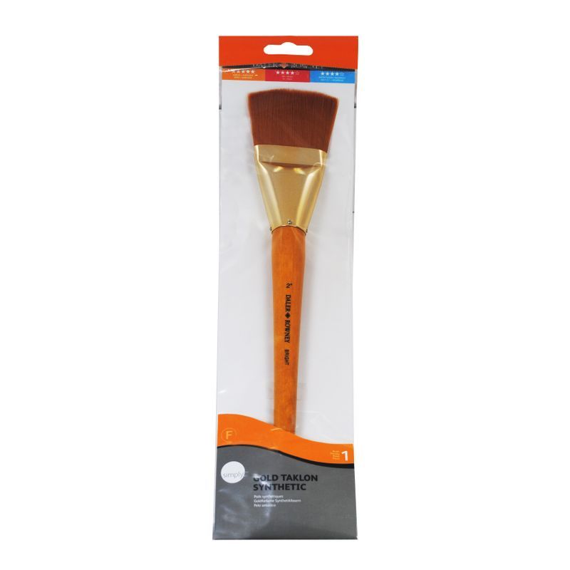 DR Simply Gold Taklon keinokuitusivellin 1kpl L5cm, lyhyt varsi akryyli Mega KORVAAVA 138022