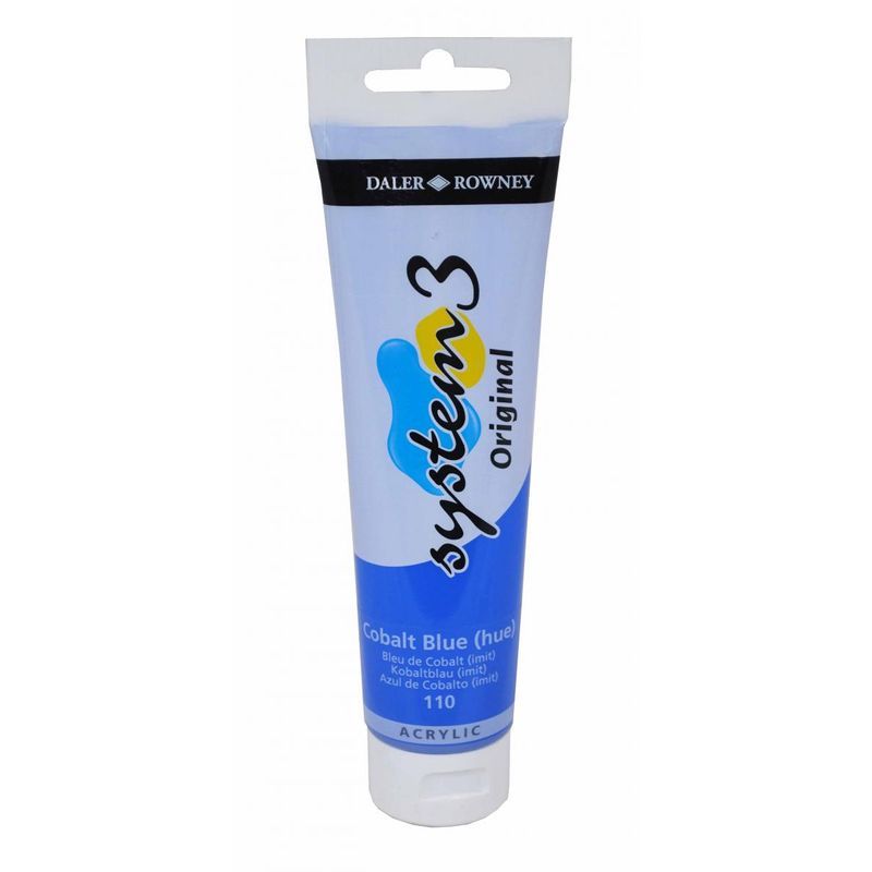 DR System 3 acrylic 150ml 110 Cobalt blue (hue)