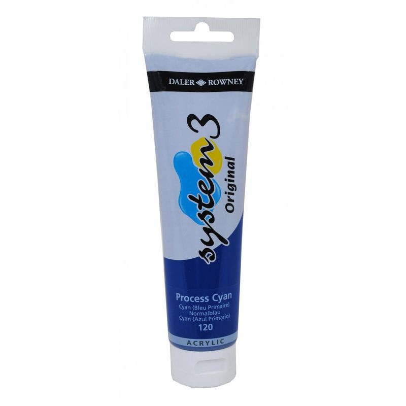 DR System 3 acrylic 150ml 120 Process cyan