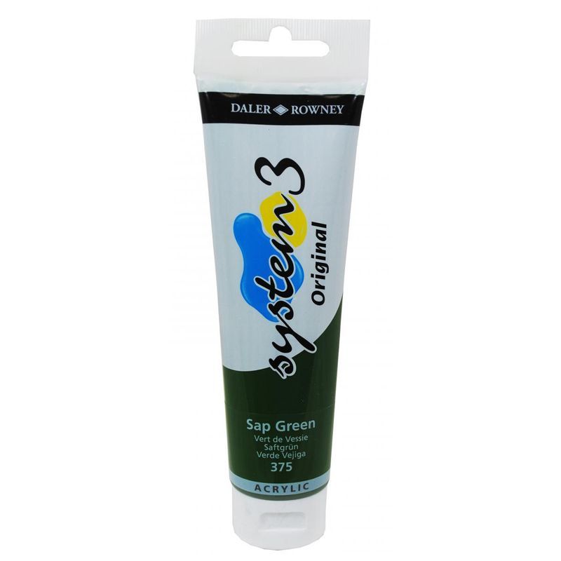 DR System 3 acrylic 150ml 375 Sap green