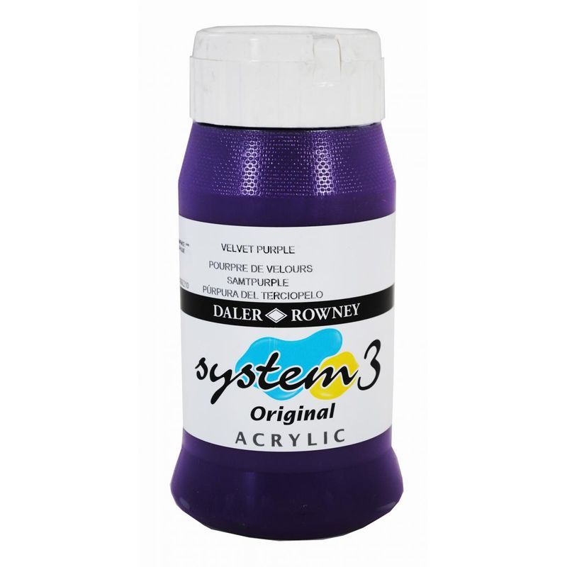 DR System 3 acrylic 500ml 418 Velvet purple