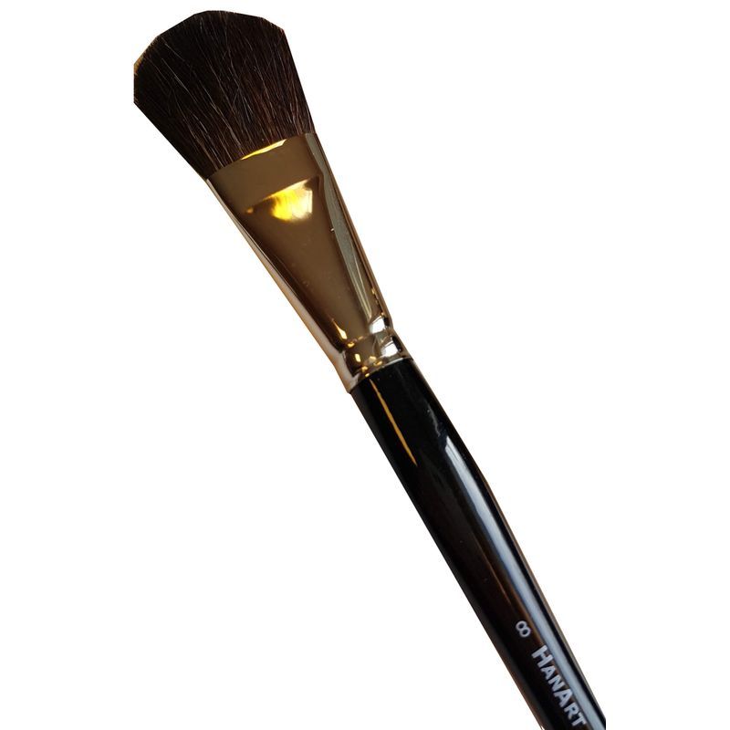 HanArt 520-08 poninkarvasivellin laveeraus L38xP40, lyhyt varsi