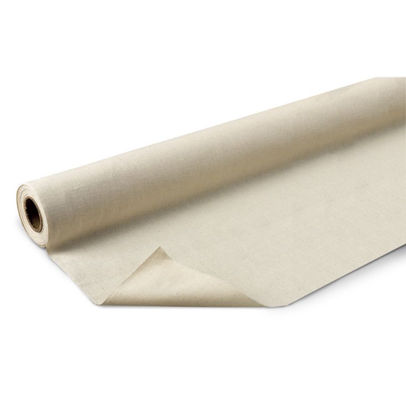 HanArt 528GG Raakapuuvilla 100% 340g 215 cm x 10m, Erityisen hyvä ryhdikäs isoille maalau