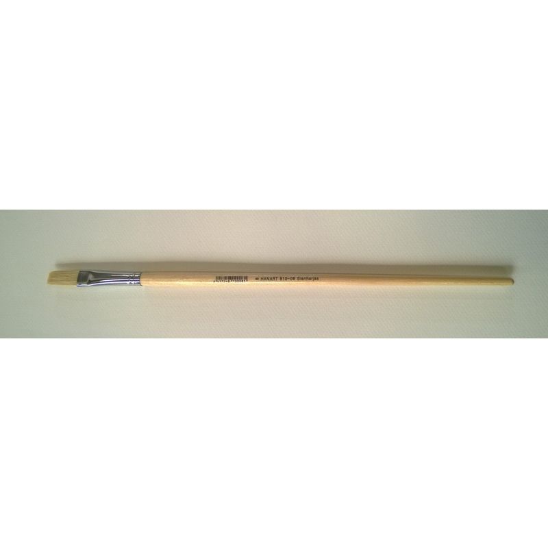 HanArt 810-08 sianharjassivellin litteä L12xP20mm, pitkä varsi