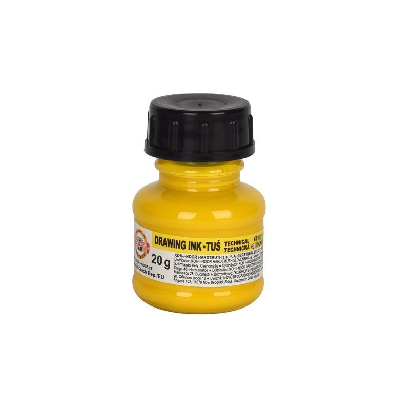 KOH Piirustusmuste 20g keltainen