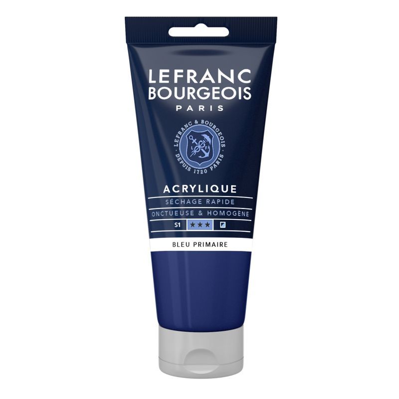 LB Fine Acrylic 80ml 063 Cyan (Primary Blue), akryyliväri