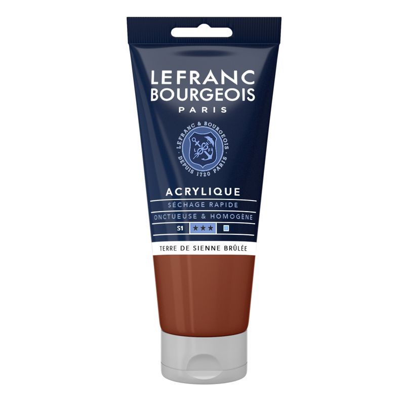 LB Fine Acrylic 80ml 481 Burnt Sienna, akryyliväri