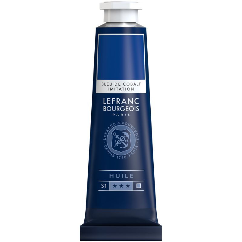 LB Fine Oil 40ml 064 Cobalt Blue Hue, öljyväri