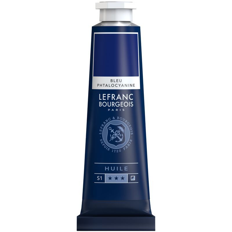 LB Fine Oil 40ml 095 Phthalo Blue, öljyväri