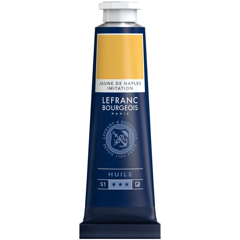 LB Fine Oil 40ml 190 Naples Yellow Hue, öljyväri