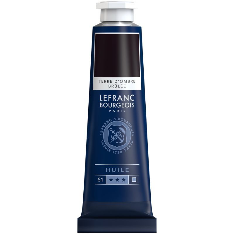 LB Fine Oil 40ml 477 Burnt Umber, öljyväri
