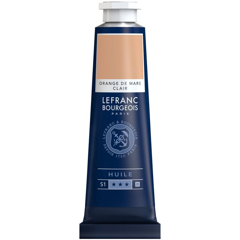 LB Fine Oil 40ml 897 Mars Orange Light, öljyväri