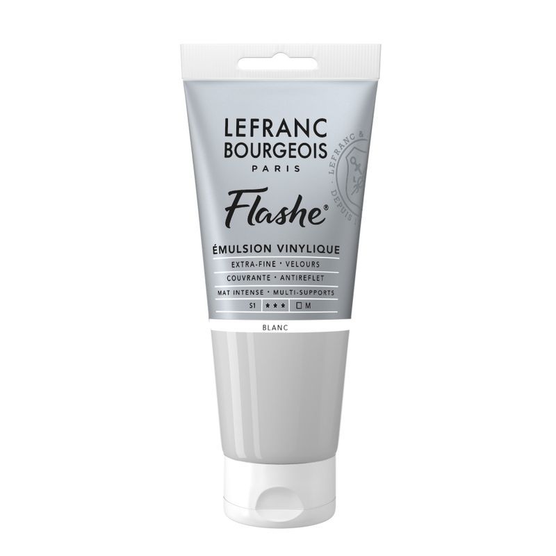 LB Flashe Vinyl acrylic 80ml 022 White x, vinyyliväri